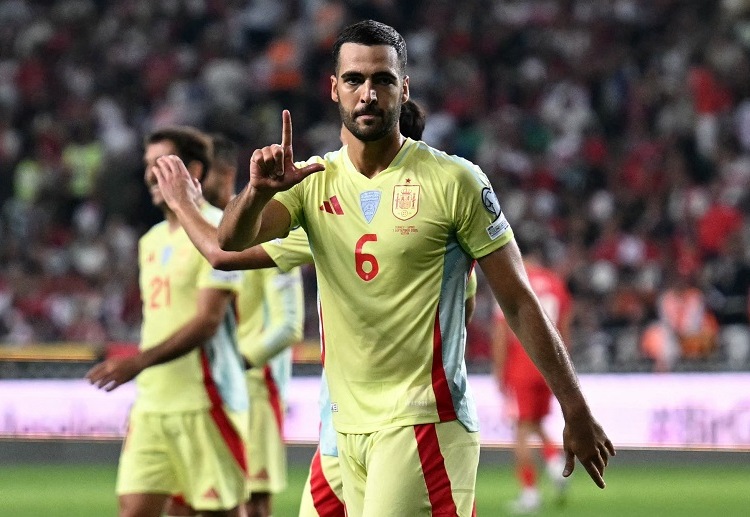 Mikel Merino cetak tiga gol di pertandingan kualifikasi Piala Dunia 2026