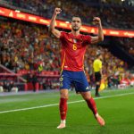 世界杯预选赛 梅里诺打出精彩表现，创造了三个进球机会，助西班牙主场以4比0战胜保加利亚。