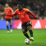 世界杯预选赛 多库延续本赛季火热状态，在比赛中攻入两球，助力比利时主场7比0大胜列支敦士登。