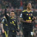 프리미어리그: 맨체스터 유나이티드와 토트넘 홋스퍼는 모두 17승점을 보유하고 있다