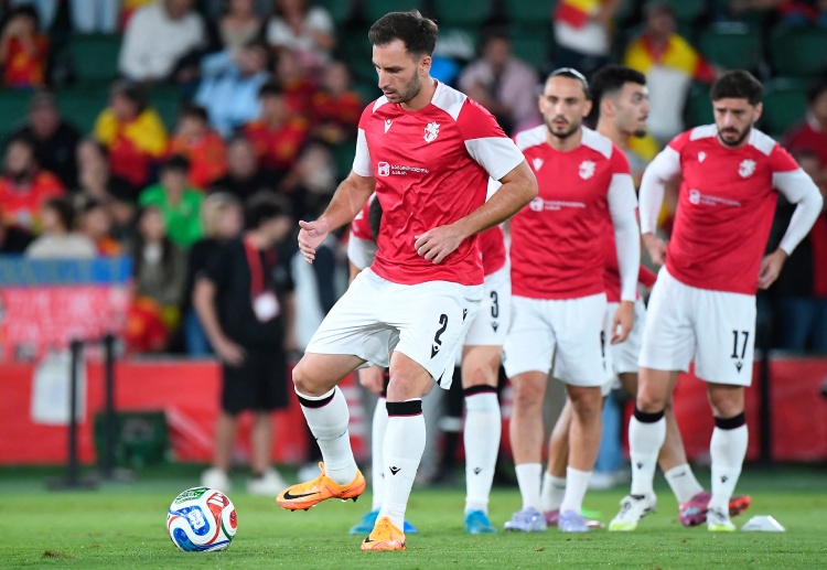 世界杯预选赛 格鲁吉亚备战不利,卡卡巴泽和头号射手米卡塔泽因伤缺席。