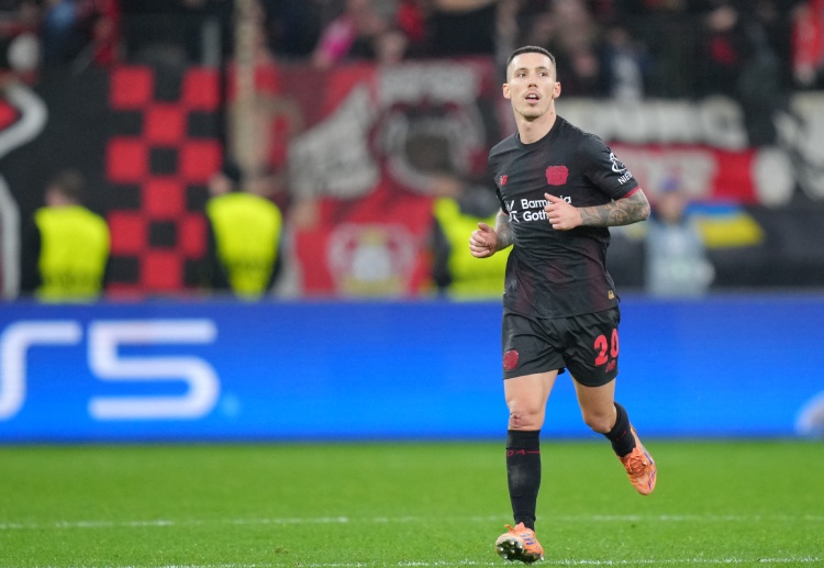 欧冠联赛 格里马尔多在第88分钟攻入关键进球,帮助勒沃库森将比分扳平,主场球迷现场沸腾。