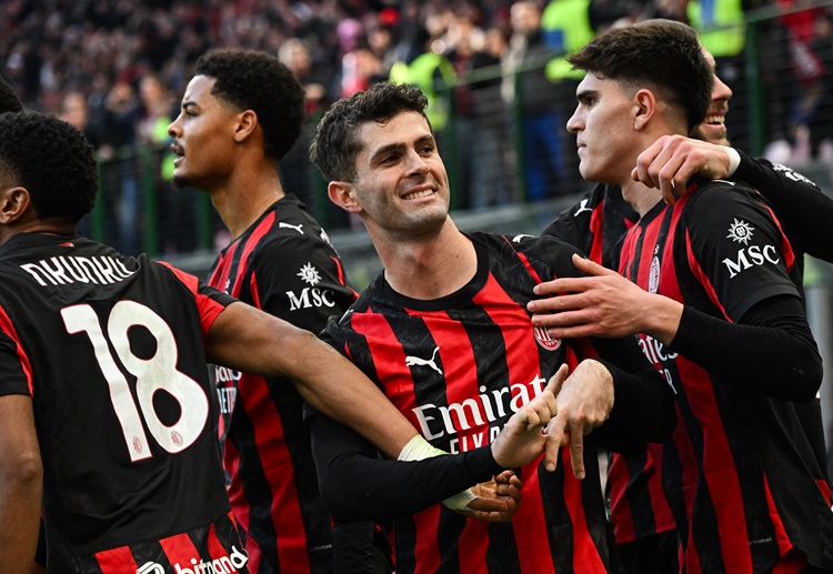 意甲联赛  普利西奇的凌空射门帮助米兰打破僵局