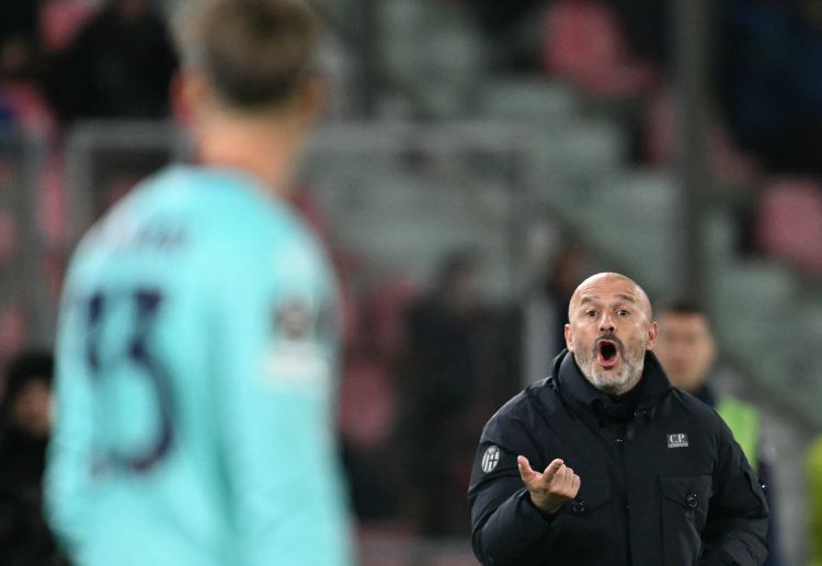 Vincenzo Italiano's Bologna currently have 25 points in Serie A