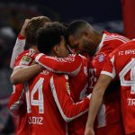 Michael Olise cetak gol di pertandingan Bundesliga