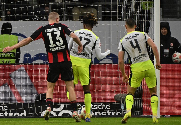 Skor akhir Bundesliga: Eintracht Frankfurt 3-3 Borussia Dortmund