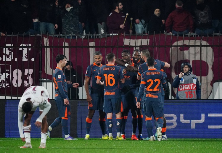 Inter Milan advanced to the Coppa Italia semi-finals after Ange-Yoan Bonny and Andy Diouf scored against Torino