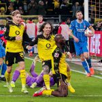Serhou Guirassy’s brace keeps Borussia Dortmund within six points of Bundesliga leaders Bayern Munich