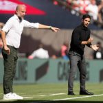 펩 과르디올라 감독의 맨체스터 시티가 아스널의 프리미어리그 7승점 리드를 추격한다.