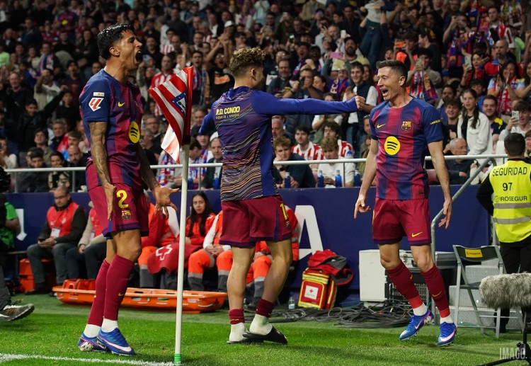 La Liga: Robert Lewandowski nets the 87th minute goal in Barcelona’s 2-1 victory over Atletico Madrid