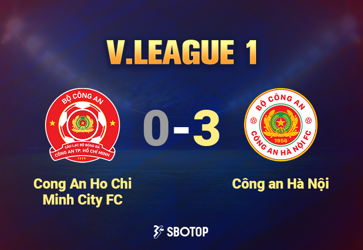 CAHN giành 3 điểm ở trận derby ngành Công an ở vòng 19 V.League 2025/26